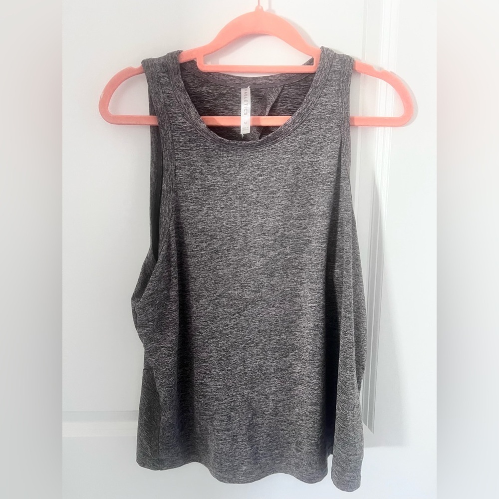 Gray Sleeveless Women's Top